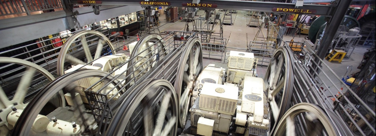 Cable Car Museum in Nob Hill, San Francisco