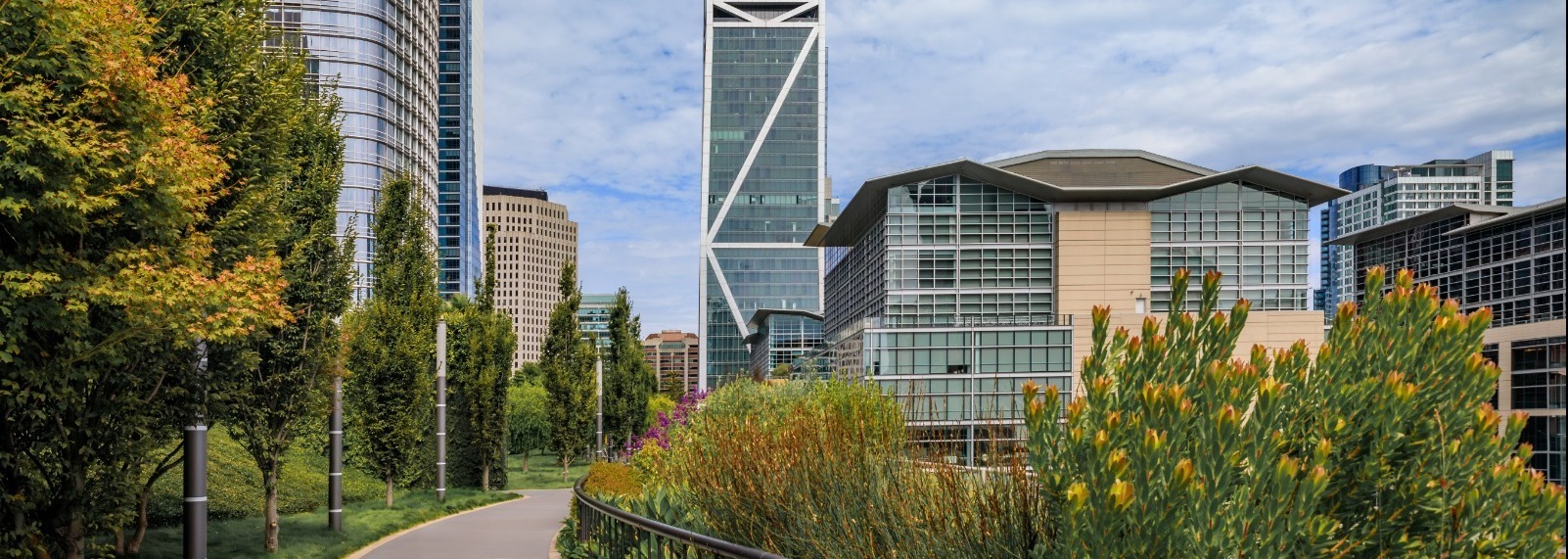 Salesforce Park above Transbay Transit Center